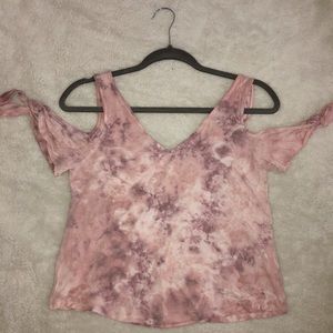 American Eagle Cold Shoulder Top